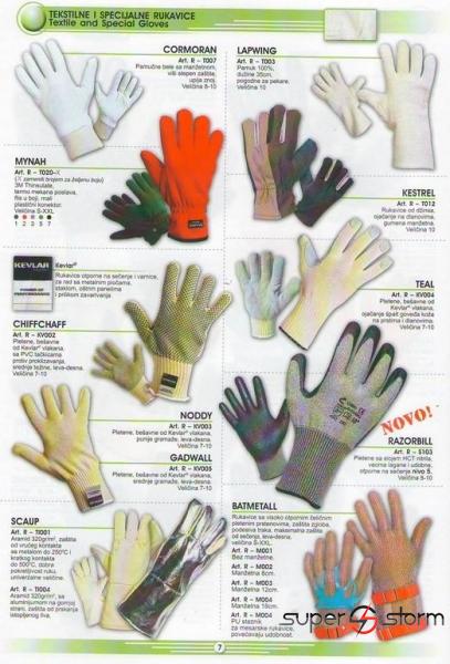 HTZ oprema - HTZ - Zaštitne rukavice - strec folije
