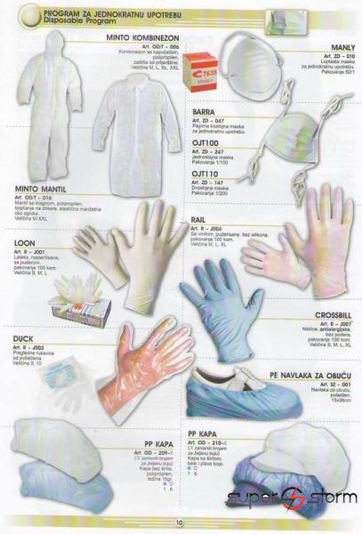 HTZ oprema - HTZ - Zaštitne rukavice - strec folije