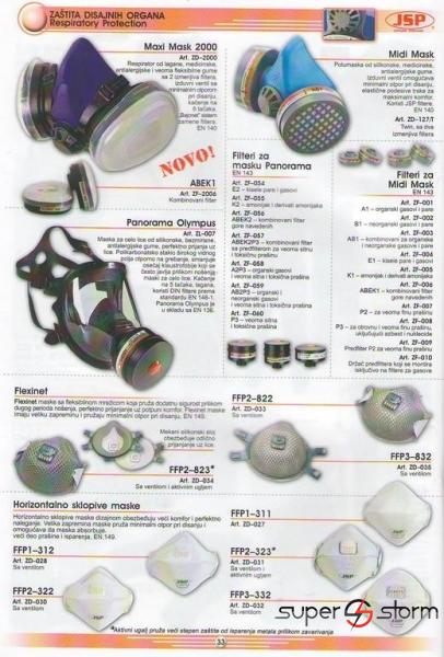 HTZ oprema - HTZ - Zaštitne maske - strec folije