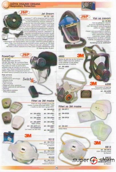 HTZ oprema - HTZ - Zaštitne maske - strec folije
